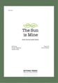 The Sun is Mine SAB choral sheet music cover